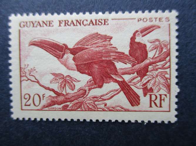 Guyane y & t 215 * 1947