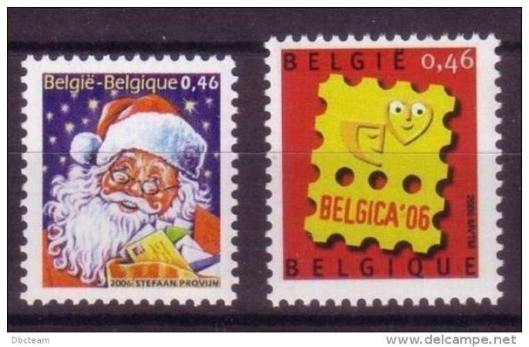 Belgique ** 2007 cob 3631/32 rare