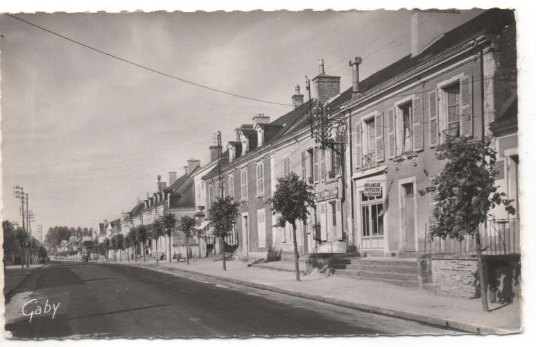 cpsm 72 Cérans-Foulletourte Route Nationale