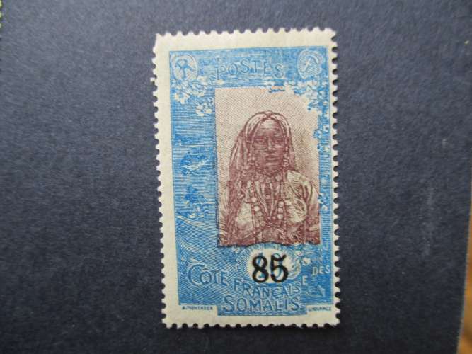 Cote des somalis y & t  114 * 1923