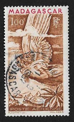 Madagascar 1946 - PA Y&T N° 64 (o)