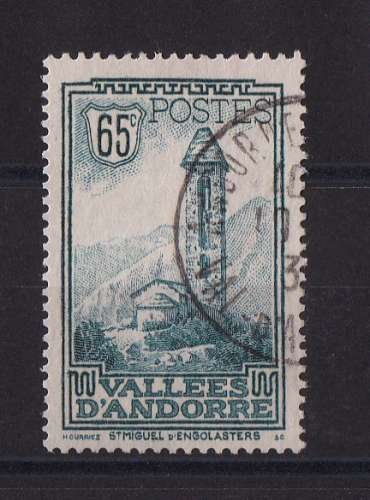 ANDORRE   YT   n° 36    oblitéré   1932