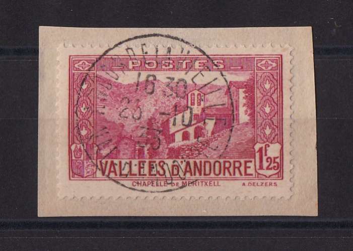 ANDORRE   YT   n° 39A   oblitéré   1932