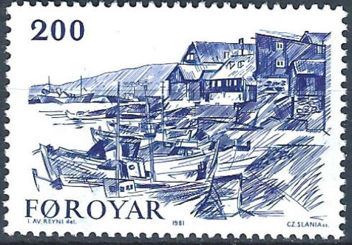 Féroé (Îles) - 1981 - Y & T n° 56 - MNH (2