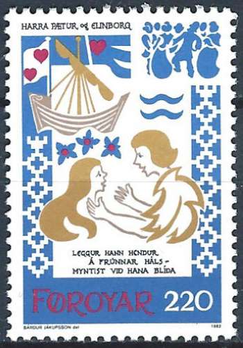 Féroé (Îles) - 1982 - Y & T n° 69 - MNH (2