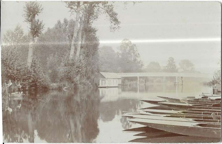 CARTE-PHOTO River at Pangbourne - Adams series