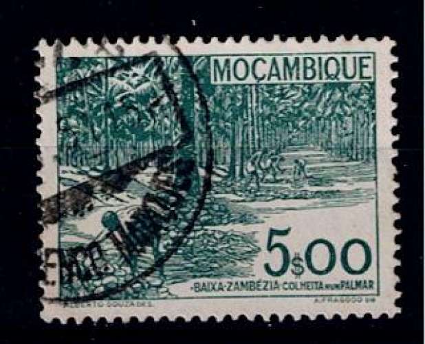 PORTUGAL MOZAMBIQUE 1948/49 - YT 376 OBLTÉRÉ.