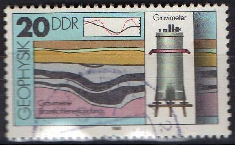 Géophysique - Appareils de mesure - Gravimétre - Lignite