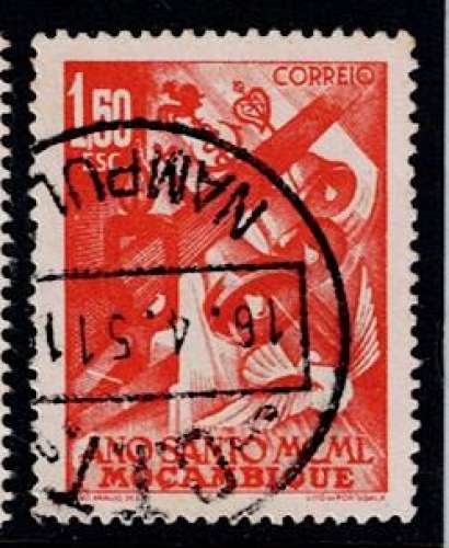 PORTUGAL MOZAMBIQUE 1950 - YT 385 OBLITÉRÉ.