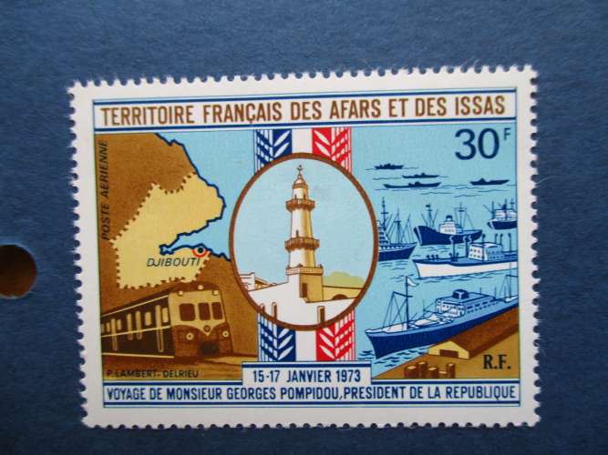 Afars et Issas y & t poste aérienne 78 ** 1973