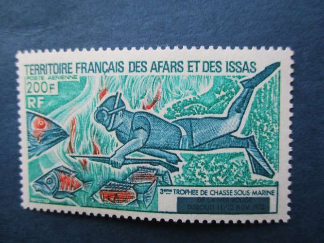 Afars et Issas y & t poste aérienne 99 ** 1974