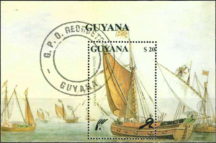 Guyana - 1990 - Y & T n° 59 Blocs & feuillets - O.