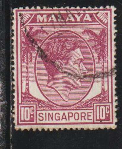 SINGAPOUR 1948 - Y&T N° 9B