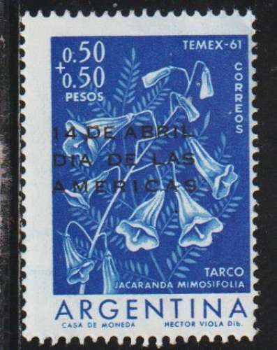 ARGENTINE 1961 - Y&T  N° 639**