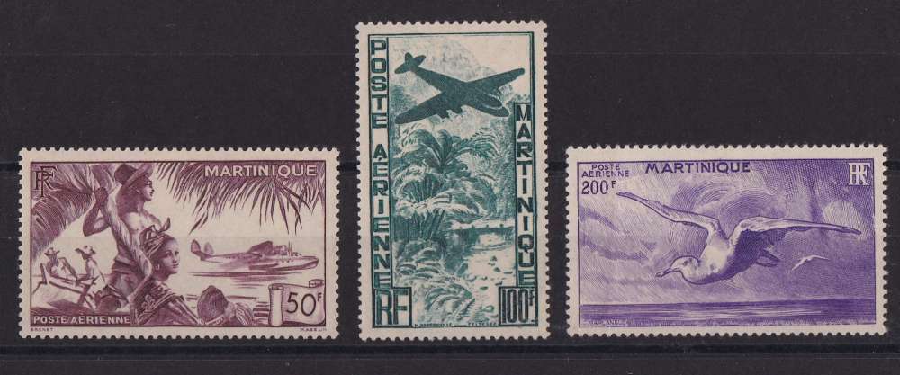 MARTINIQUE  YT   PA n° 13/15    neuf *   1947