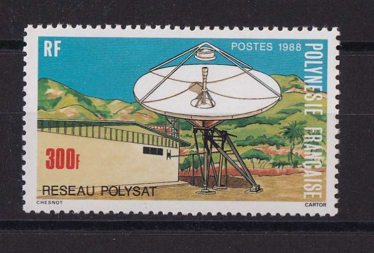 POLYNESIE  YT   n° 306    neuf **   1988