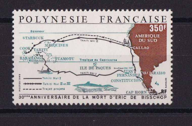 POLYNESIE  YT   n° 311    neuf **   1988