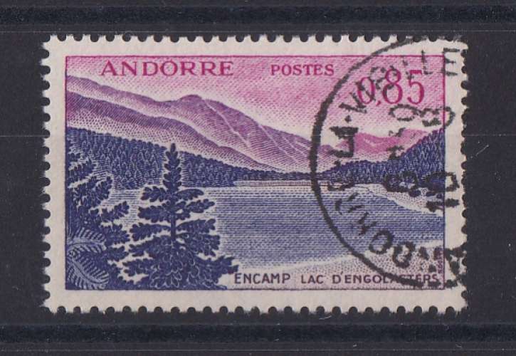 ANDORRE  YT   n° 163    oblitéré   1961