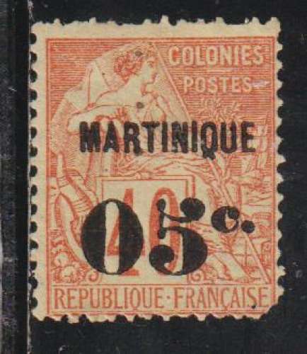 MARTINIQUE 1888 - Y&T  N° 14