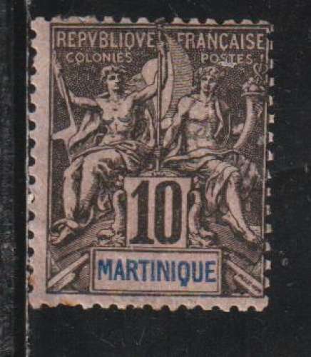 MARTINIQUE 1892 - Y&T  N° 35