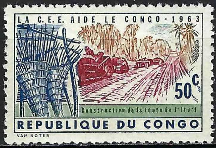 Congo (RDC) - 1963 - Y & T n° 509 - MNH