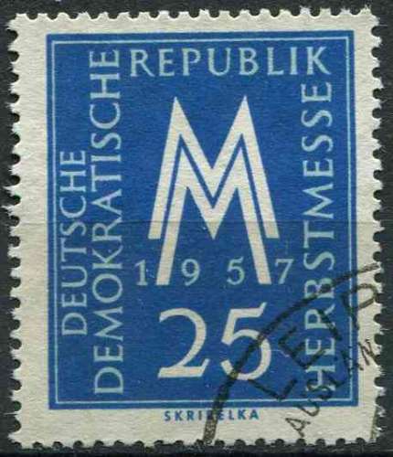 ALLEMAGNE RDA 1957 OBLITERE N° 313