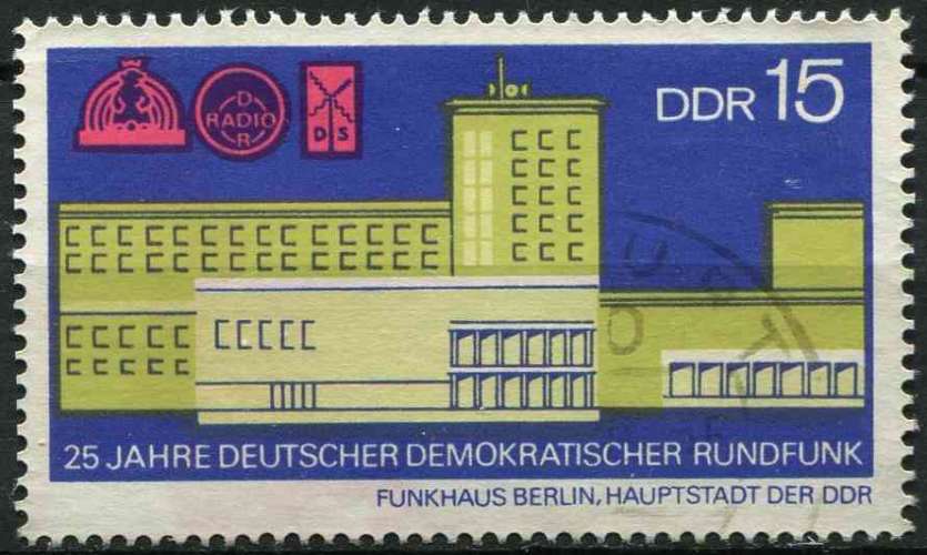 ALLEMAGNE RDA 1970 OBLITERE N° 1265