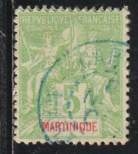 MARTINIQUE 1899 - Y&T  N° 44