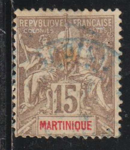 MARTINIQUE 1899 - Y&T  N° 46