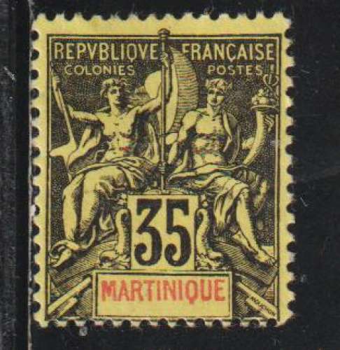 MARTINIQUE 1899 - Y&T  N° 48