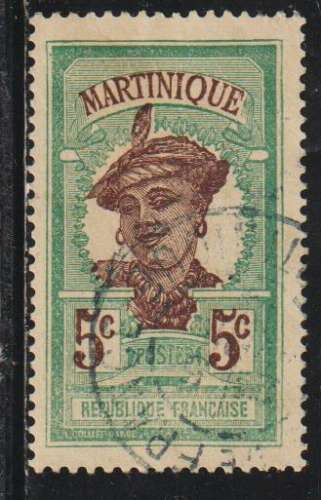 MARTINIQUE 1908 - Y&T  N° 64