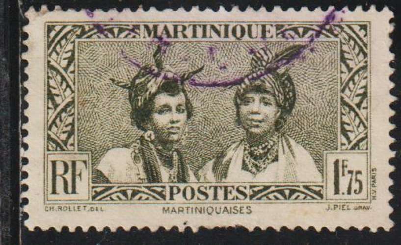 MARTINIQUE 1933 - Y&T  N° 149A