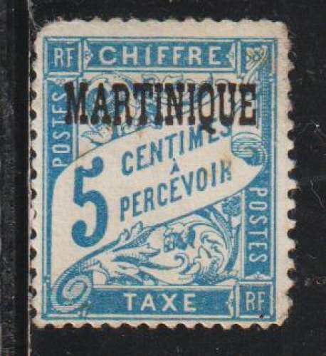 MARTINIQUE Taxe - Y&T  N° 1