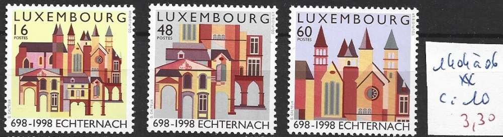 LUXEMBOURG 1404 à 1406 ** côte 10 €