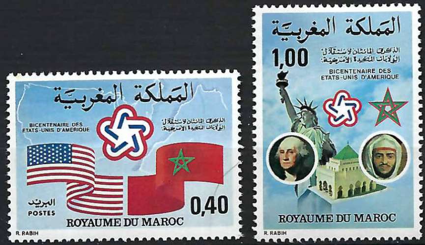 Maroc - 1976 - Y & T n° 763 & 764 - MNH