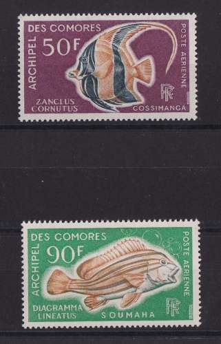 COMORES.   Y/T   PA n° 23/24    neuf **   1968