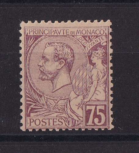 MONACO   Y/T   n° 19   neuf *   1891