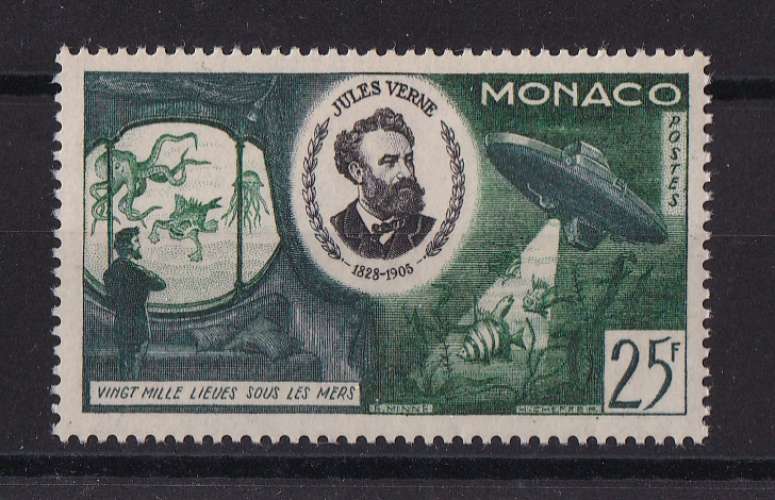 MONACO   Y/T   n° 435    neuf **   1955