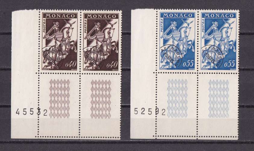 MONACO   Y/T   Préoblitéré n° 19/22    neuf **    1960