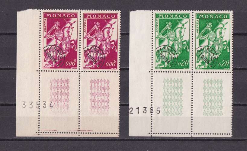 MONACO   Y/T   Préoblitéré n° 19/22    neuf **    1960