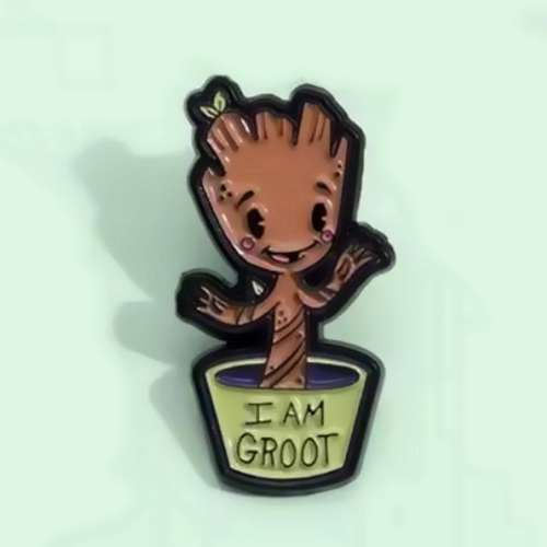 Pin's Neuf Pins - Groot Les Gardiens de la Galaxie