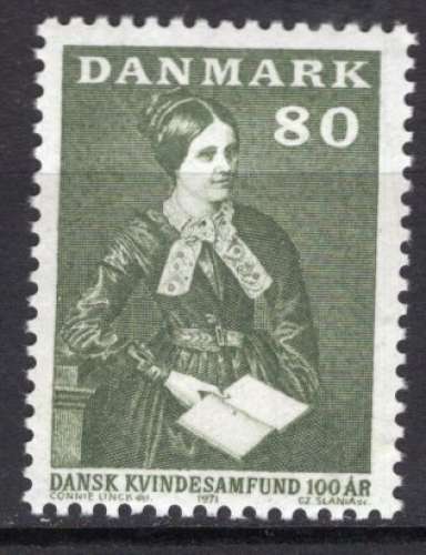 DANEMARK 1971 ASSOCIATION DES FEMMES DANOISES NEUF--