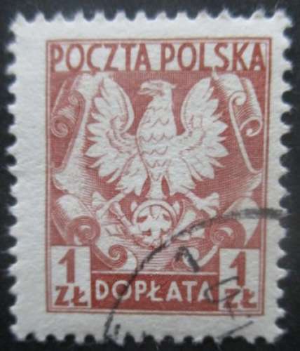 POLOGNE taxe N°144 oblitéré 