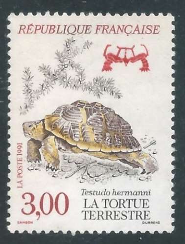 France - Y&T 2722 (o) - Tortues -