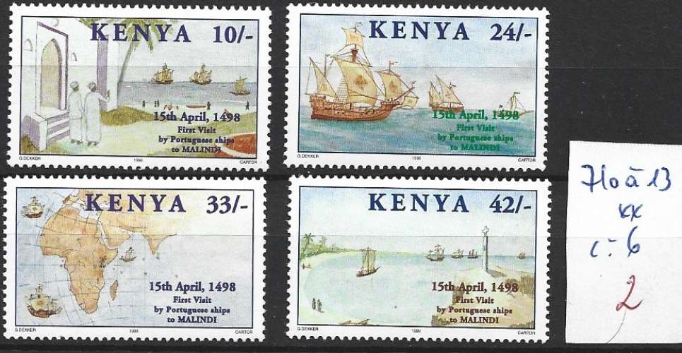 KENYA 710 à 713 ** côte 6 €