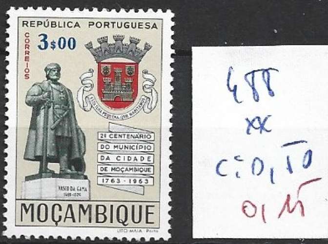 MOZAMBIQUE 488 ** côte 0.50 €