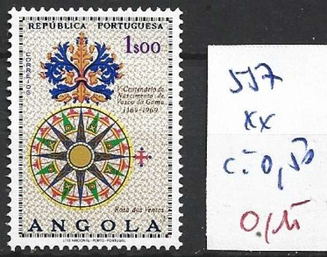 ANGOLA 557 ** côte 0.50 €