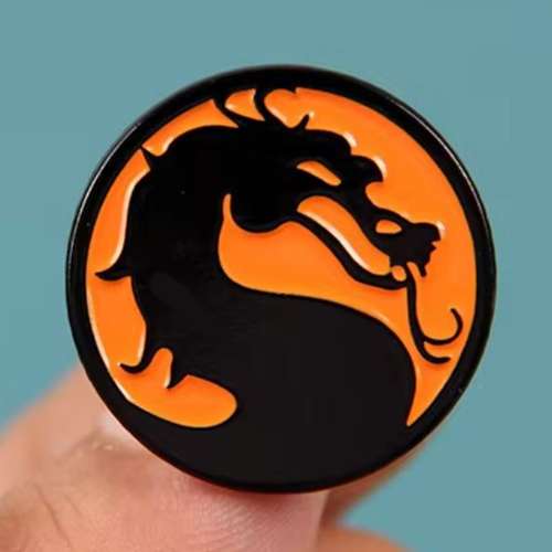 Pin's Neuf Pins - Mortal Kombat Dragon