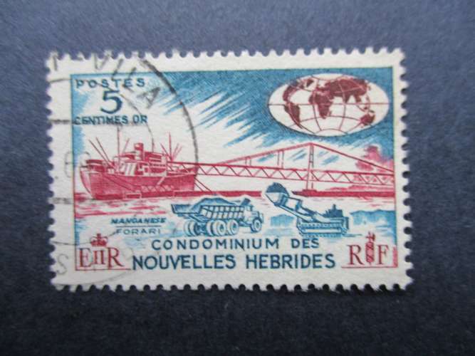 Nouvelles - Hébrides y & t 239 obl 1966