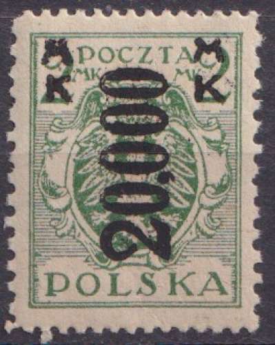 Pologne 1923-24 Y&T 275 neuf * trace sur gomme 